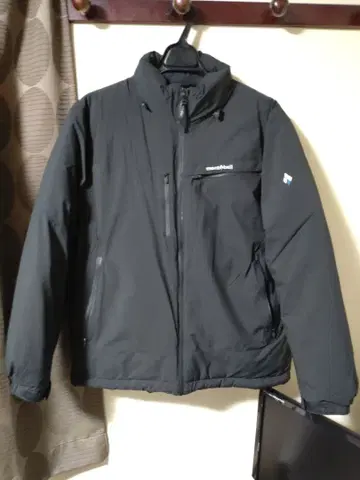 몽벨 발수 방풍 UV 보호 충전솜 에코 다운 자켓 L 블랙