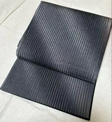 미사용 후쿠로 오비 캐주얼 오비 심플 리버서블 스트라이프 야마토