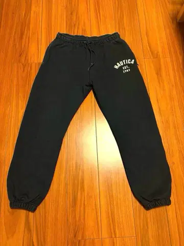 NAUTICA 스웨트 팬츠 (네이비) 헤비 웨이트 L 사이즈