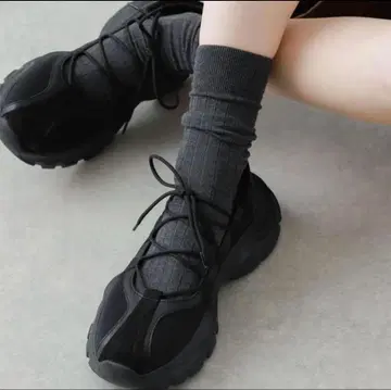 SENSE OF PLACE 레이스업 발레 스니커즈 S 사이즈