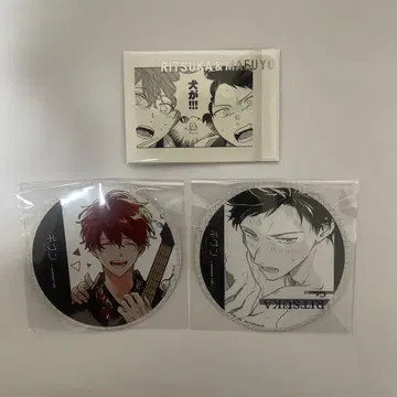 기븐전 애니카페 코스터 파샤코레 마후유 릿카 세트