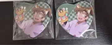 젠포지 이사쿠 난자타운 하트 캔뱃지