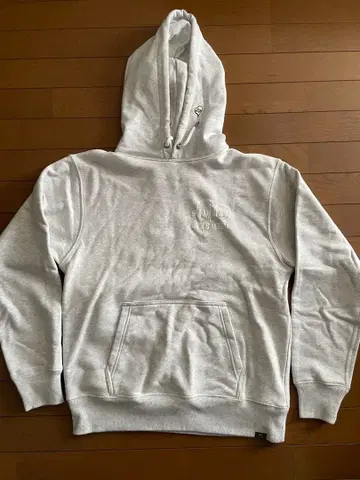 1minute1second 후드티 하트 자수 후드 부착 후드티