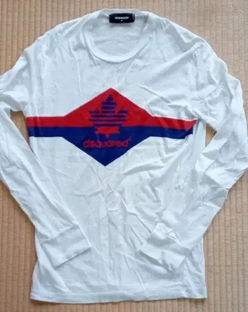 DSQUARED2 디스퀘어드 로고 프린트 티셔츠