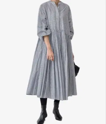 [ 시착만 한 상품 ] BEARDSLEY 선염 개더 원피스