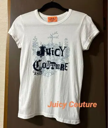 Juicy Couture / 로고 T셔츠 / 화이트