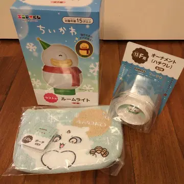 치이카와 (먼작귀) 에니마이 복권 라스트상 룸 라이트 오너먼트 파우치