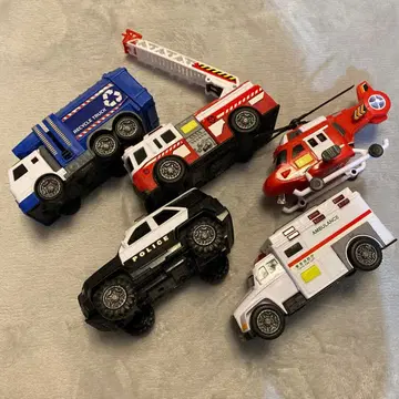 코스트코 Dickie 긴급 차량 구급차 소방차 순찰차 헬리콥터 청소차