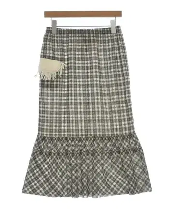 롱 맥시 길이 스커트 여성용