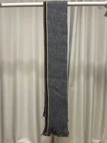 폴스미스 ( Paul Smith ) 그레이 스트라이프 머플러