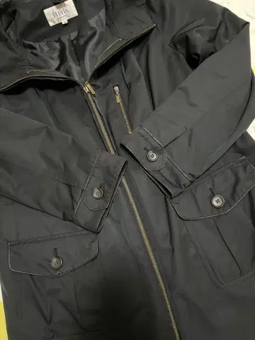 새상품급 자유구 모즈 코트 블랙 L(40)