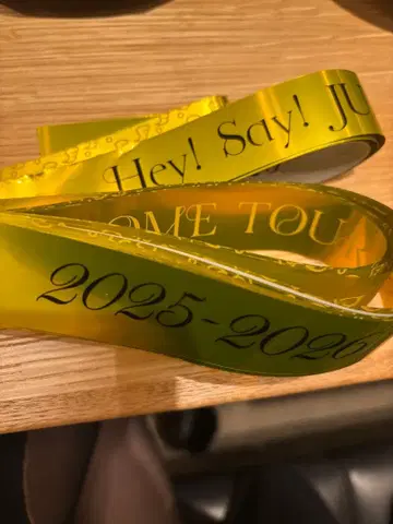 Hey!Say!JUMP S say 은색 테이프 풀