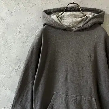 챔피언 후드티 풀오버 자수 로고 다크 컬러 XL IW20