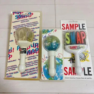 SMAP 응원봉 3개 세트 컬러풀 디자인