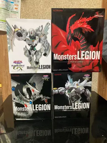 KONAMI 유희왕 LEGION 피규어 4체 세트