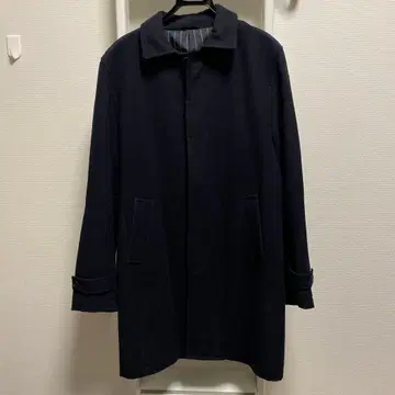 a.v.v Homme 스텐카라 코트 다크 네이비