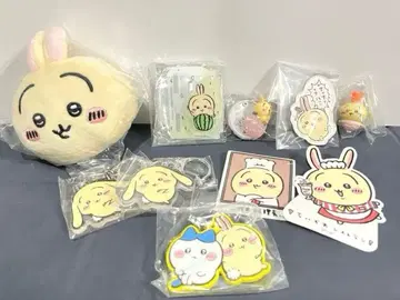 치이카와 (먼작귀) 세트 토끼 키링/스티커 등