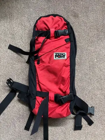 ZERO POINT 백컨트리 팩 레드/블랙