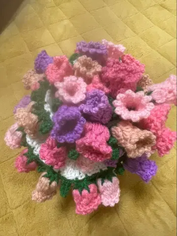 새상품. 플라워 담요입니다.