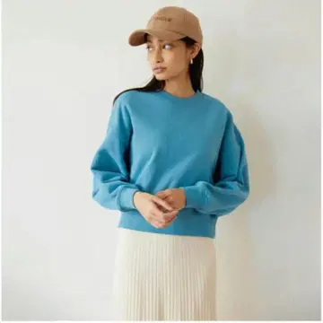 새상품 SeaRoomlynn VINTAGE 맨투맨 풀오버 터콰이즈