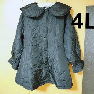 [ 새상품 ] majoretty 백리본 퀼팅 자켓 페플럼 4L