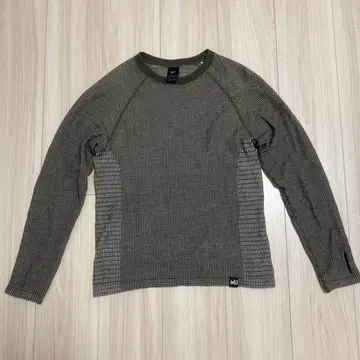 밀레 MILLET 와플 울 M 올리브