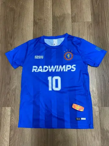 선착순! RADWIMPS 유니폼 T셔츠 S사이즈 러버밴드 포함!