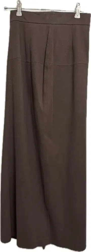 FRAY I.D 프레이 아이디 롱 스커트 브라운