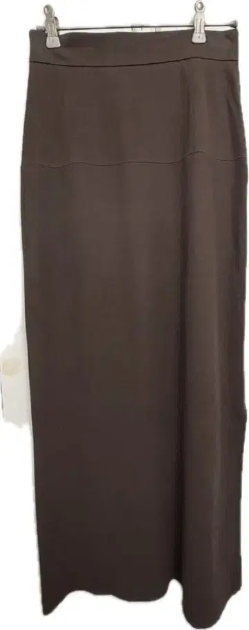 FRAY I.D 프레이 아이디 롱 스커트 브라운