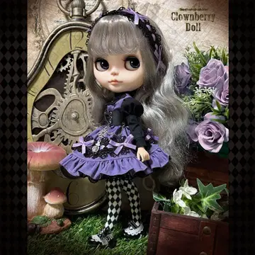 리본 레이스 퍼플 원피스 세트 브라이스 아웃핏