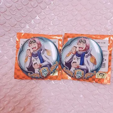 원피스 야라카나 캔뱃지 코비 2점