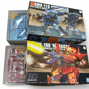 [ 미조립 ] 1/144 HG 말라사이 HG 아이작 건담 프라모델 묶음