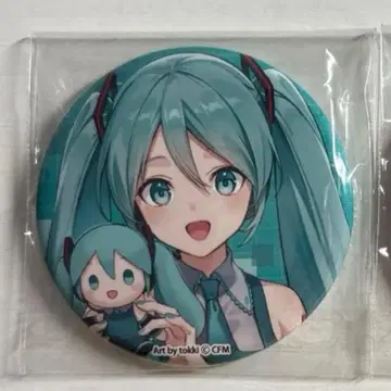 하츠네 미쿠 빌리지 뱅가드 캔뱃지