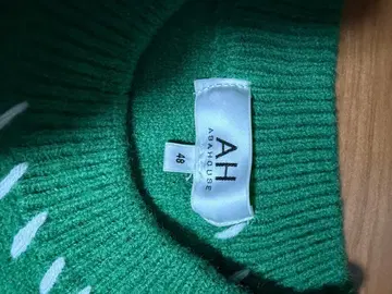 ABAHOUSE 그린 니트 스웨터 48 사이즈