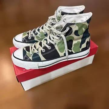 CONVERSE ALL STAR 올리브 카모플라쥬 83 카모
