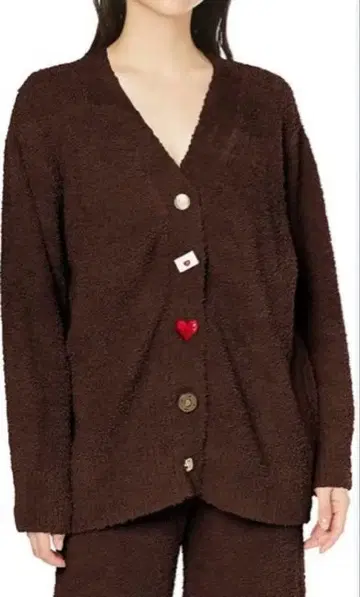 [ 미사용 ] SNIDELHOME 복슬복슬 가디건