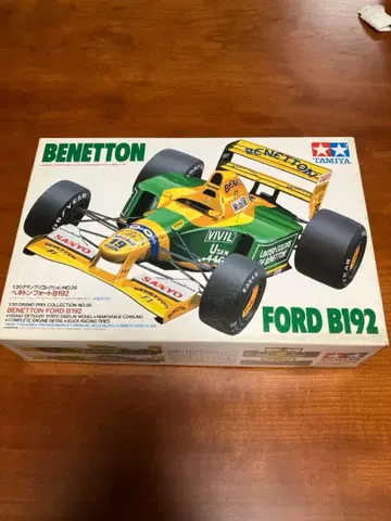 [타이어 없음] TAMIYA 베네통 포드 B192 1/20 프라모델