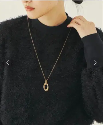 필립 오디베르 체인 롱 네크리스 골드