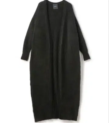 [ N.O.R.C ] 노크 모헤어 롱 가디건 1 블랙