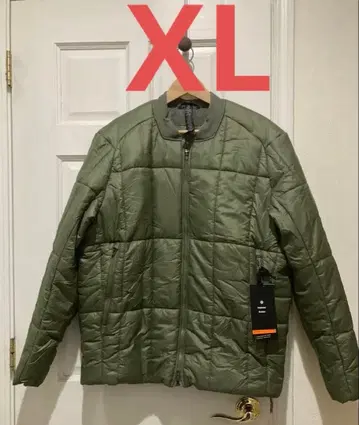 룰루레몬 미사용 XL 올리브 그린 자켓