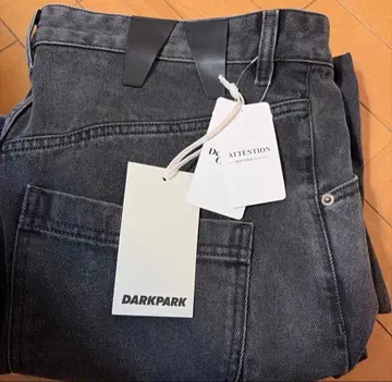 [DARKPARK] INES USED BLACK 데님