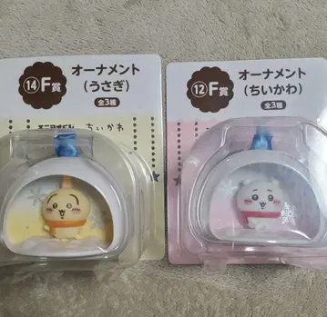 에니마이 복권 토끼 치이카와 (먼작귀) F상 오너먼트