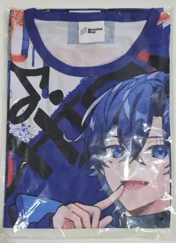 스니 스테 타치바나 군 풀 그래픽 티셔츠 SneakerStep 풀 그래픽