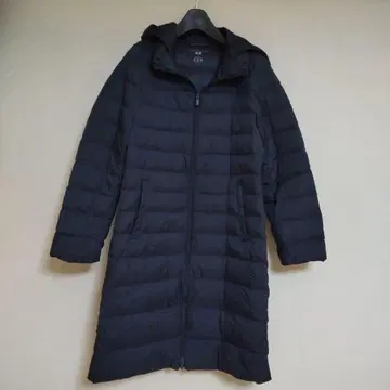 UNIQLO 울트라 라이트 다운 롱 코트 네이비 M