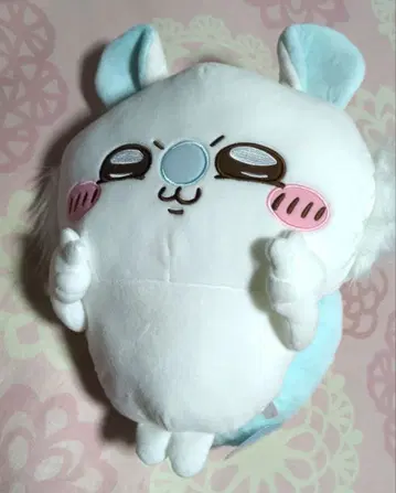 화이트 작은 동물 봉제 인형