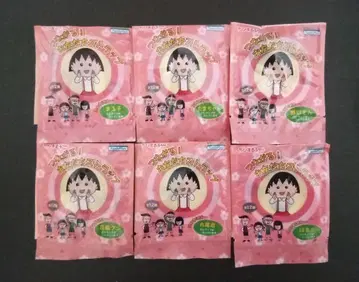 마루코는 아홉살(치비 마루코짱) 이어지는! 친구 스트랩 6종 세트