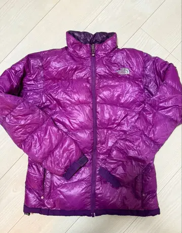 THE NORTH FACE 퍼플 다운 자켓 M