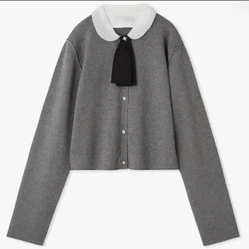 CELFORD 디태처블 총침 가디건 그레이