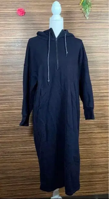 STYLE DELI 후드티 원피스 F 사이즈 네이비