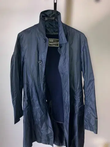 트래디셔널 웨더웨어 네이비 코트